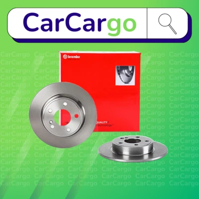 Discos de freno traseros sólidos Brembo Mercedes Clase B B 180 CDI / d 2013-2018 276 mm Foto 1 de 4