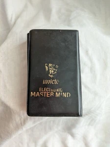 Invicta Electronic Mastermind w/case, instructions, pen (1977) Tested & working - Picture 1 of 5