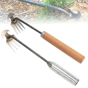 Gardening Hoe Landscape Weeding Rake Garden Hand Rake for Farm Yard Planting - Picture 1 of 13