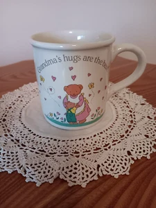 Grandma's Hugs Are The Best Bears Collectible Coffee Mug Tea Cup - Picture 1 of 5