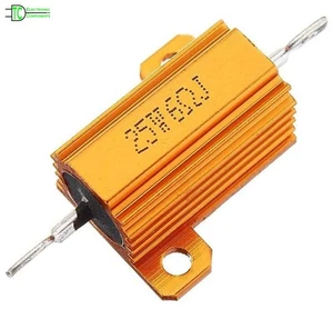 25W RX24 Aluminium Wire wound Power Resistors 5% J 0.01 to 30K ohm - Picture 1 of 10