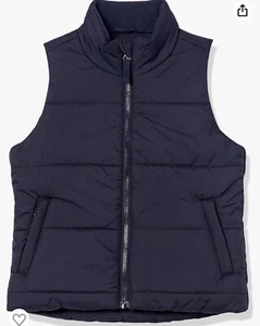 New Amazon Essentials Boys' Lightweight Water-Resistant Puffer Vest Medium - Picture 1 of 1