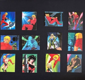 Space adventure Cobra trading mini card Lot 12 set retro rare anime Japan m582 1 - Picture 1 of 4