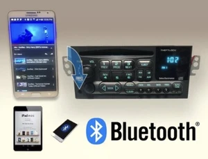 ✅97-02 CHEVY CORVETTE AMFM CD RECEIVER BLUETOOTH OEM STEREO. BLUE LIGHTNING LED. - Bild 1 von 3