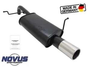 Marmitta Sportiva Scarico Omologato 76mm Ford FIESTA 2008-2012 1.25 1.4 1.6 TDCi - Foto 1 di 7