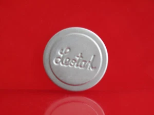 Tapa de lente frontal cromada Leotax 42 mm, VENDEDOR DE EE. UU. "LQK" - Imagen 1 de 1