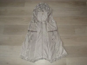 tredy Weste Damen Shirt Bluse XL 44 Jacke Tunika Parka Anorak Spitze Kapuze - Bild 1 von 8