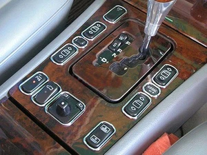 '98-'05 para Mercedes W163 Clase ML Interruptor Interior Botón Marco Borde Cromado - Imagen 1 de 6