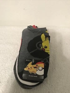 Pokemon No-Show Socks 5-Pairs Size 9-11 (Fits Shoe Size 4-10) - Picture 1 of 7