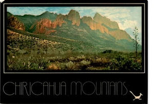 Scenic Vintage Postcard: Chiricahua Mountains in Southeastern Arizona - Picture 1 of 2
