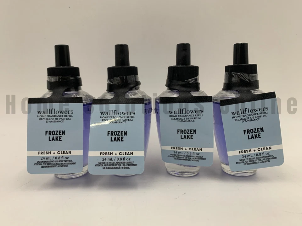 Bath & Body Works Frozen Lake Wallflower Fragrance Bulbs S/4 0.8 Fl Oz #3044 - Image 1 of 1