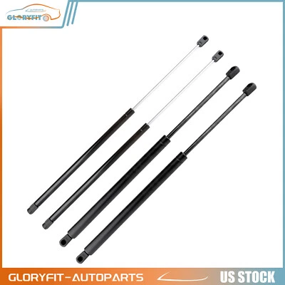 Window+Liftgate For 2002-2009 GMC Envoy Trailblazer Lift Supports Gas Prop 4Pcs - Image 1 of 4