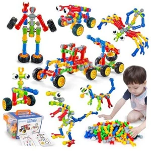 Kids STEM Building Toys for 3 4 5 6 7 8+ Year Old Boy Girl Birthday Gift, 125 - Picture 1 of 7