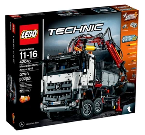 Lego Technic 42043 Mercedes-Benz Arocs Pneumatic Crane Complete New Sealed Bags - Picture 1 of 10