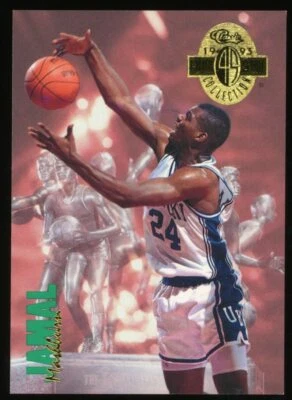 1993 Classic Four Sport Collection Jamal Mashburn Card #312 Rookie RC - Image 1 of 2