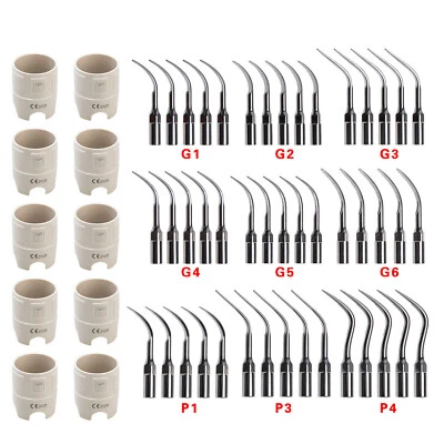 10* Dental Scaler Scaling Tips fit EMS WOODPECKER / 10* Scaler Wrench Key - Image 1 of 4