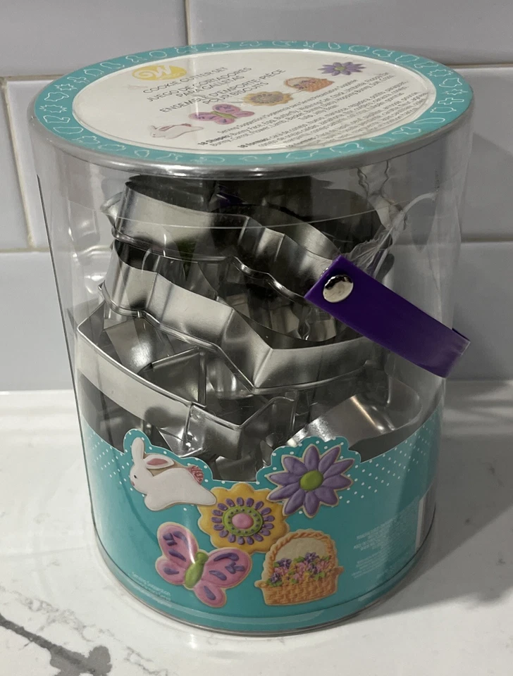 Wilton Easter Spring 18 Piece Metal Cookie Cutter Set