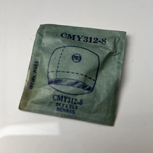 Benrus Watch Vintage Crystal Glass Replacement Sized 24.1 x 23.5 CMY 312-8 USA - Picture 1 of 4