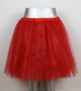 Tütü Tutu Tüllrock Ballettkleid Karneval Party Fasching Kostüm Petticoat Rock - Bild 1 von 33