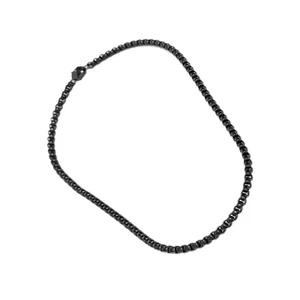 Collana Unisex BIKKEMBERGS SKIN03BB in Acciaio PVD Nero con Diamante 0.01 ct - Imagen 1 de 4
