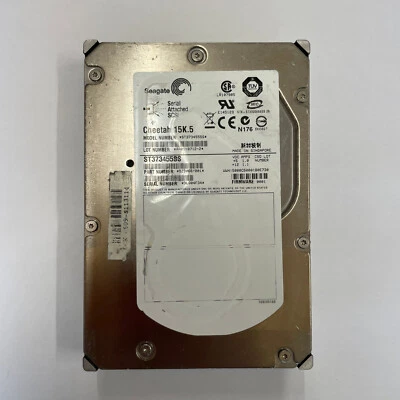 Seagate Cheetah 15K.5 73.4GB 3.5" HDD SAS 3Gbps 15K RPM 16MB Cache ST373455SS - Image 1 of 4
