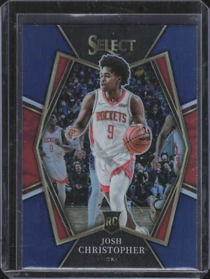 2021-22 Panini Select #133 Josh Christopher Blue Prizms - Image 1 of 2
