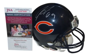 JARED ALLEN signed (CHICAGO BEARS) mini football helmet JSA COA AJ47815 - Picture 1 of 1