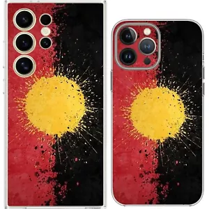 Aboriginal Flag Custodian Australia Case Cover Silicone / Shockproof / MagSafe - Picture 1 of 19