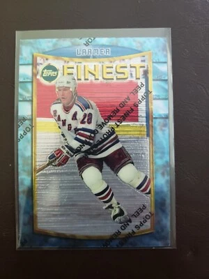 1994-95 Steve Larmer Topps Finest Hockey New York Rangers - Image 1 of 2