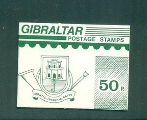 Gibraltar 1987 50p 2x3p Howitzer 8 inch, 2 x22p 12 Pounder Satchet Artillery - Bild 1 von 1