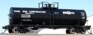 ATLAS MODEL RAILROAD 1071-1 HO 11,000 Gallon Tank Car - Tank Gas Corp #100 - Picture 1 of 3