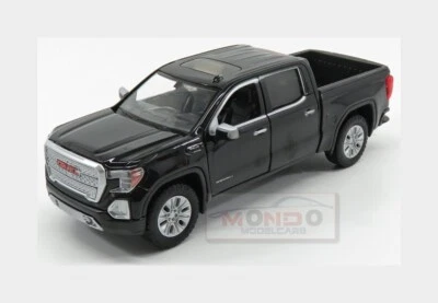 1:27 MotorMax Gmc Sierra 1500 Denali Crew Cab Pick-Up 2019 Black MTM79362BK Mode - Photo 1/2