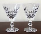 Set Of 2 Waterford Tramore Claret Wine Glasses 5.25" Vintage Irish Cut Crystal