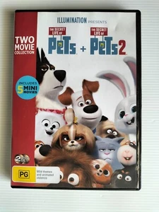 THE SECRET LIFE OF PETS DVD's 1 and 2 (REGION 4 & 2 DVDs) - Picture 1 of 3