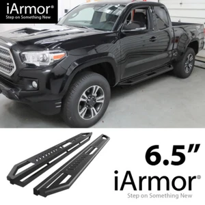 iArmor Stainless Steel Off-Road Steps Armor Fit 05-23 Tacoma Extended Access Cab - Picture 1 of 6