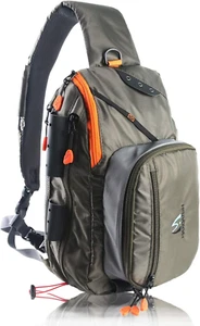 Maxcatch Fly Fishing Sling Pack Tackle Storage Shoulder Bag for Outdoor Fishing - Picture 1 of 7