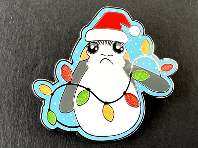 Star Wars - Prendedor de vacaciones Porg - Luces de Navidad - Prendedor Disney 131886 Foto 1 de 2