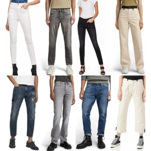 G-Star Damen/Herren Jeans Reißverschluss Denim Hose Men/Women 5-Pocket - Bild 1 von 31