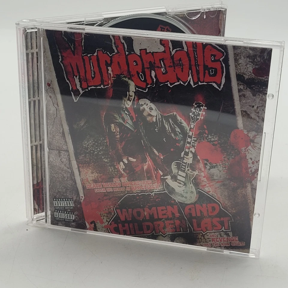 Mega Rare Murderdolls Women and Children Last Revenge CD Metal Death Thrash Exc - Imagem 1 de 4