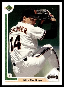 1991 Upper Deck Final Edition Mike Remlinger San Francisco Giants #36F - Picture 1 of 2