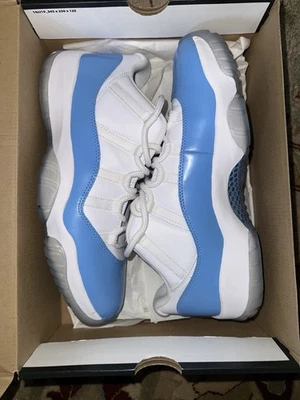 Tamanho 12 - Jordan 11 retrô baixo UNC 2017 usado uma vez com caixa original - Imagem 1 de 4
