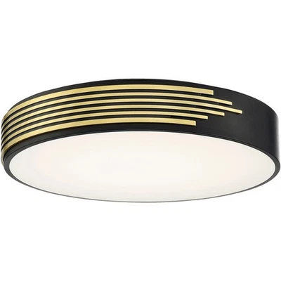 Access Lighting 49951LEDD-BL/ACR Maestro Flush Mount Black - Image 1 of 4