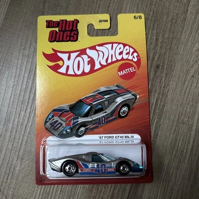 Ford GT40 MK-IV 6/8 2025 Hot Wheels The Hot Ones 67 coche fundido a presión ¡En mano muy buen estado!! Foto 1 de 4