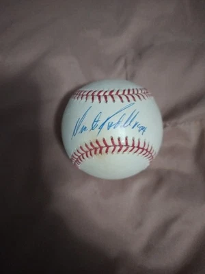 Vicente Padilla Autograph OMLB Baseball Philadelphia Phillies - Image 1 of 4