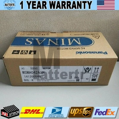 1PCS New Panasonic servo motor MSMA042A2S Fast Ship - Image 1 of 2