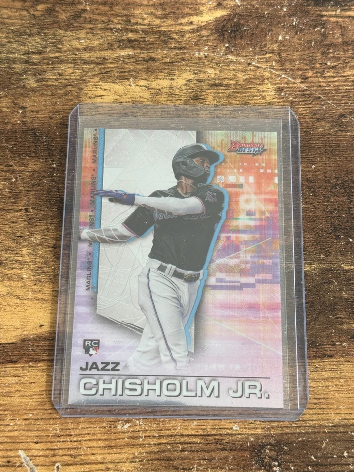 2021 Bowman's Best JAZZ CHISHOLM JR. Rookie Card Miami Marlins RC - Image 1 of 1