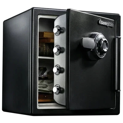 SentrySafe Fireproof and Waterproof Steel Home Safe with Dial Combination Lock - Image 1 of 4