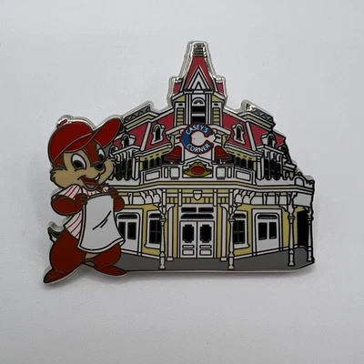 Disney Main Street Magic Mystery Pin Chip Casey’s Corner Limited Release - Image 1 of 3