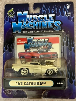 Muscle Machines '62 Catalina 1:64 Die-Cast 04-54 - Image 1 of 4