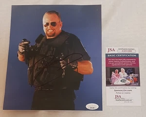 Big Bossman Autogramm signed 8x9 Hochglanz Foto WWF WWE Boss Man Bubba Attitude - Bild 1 von 1